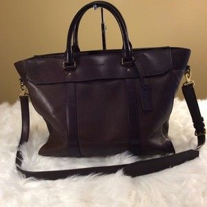 Coach Leather Tote